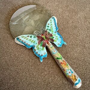 Cloisonné Butterfly Magnifying Glass